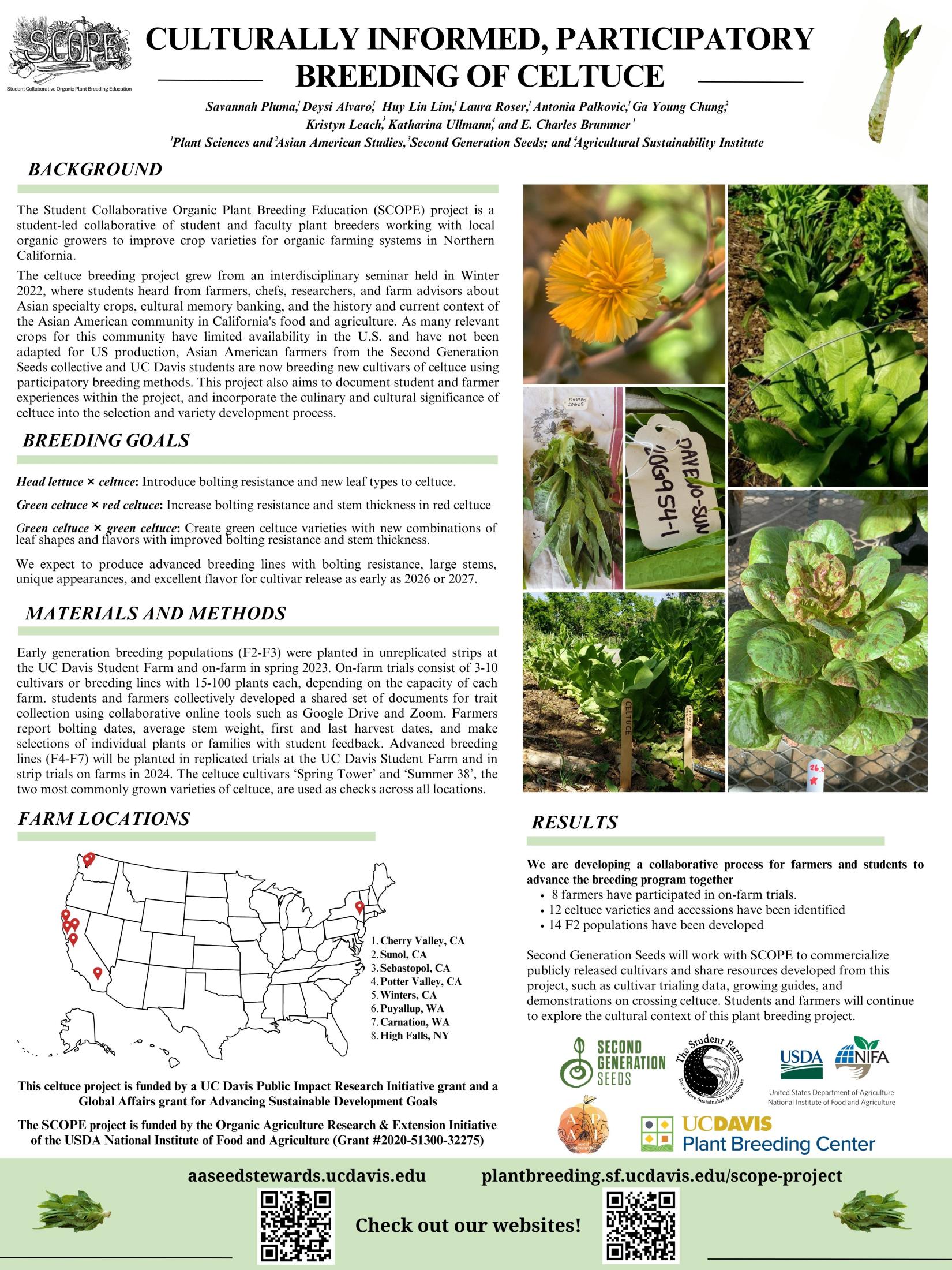 SCOPE Celtuce Poster