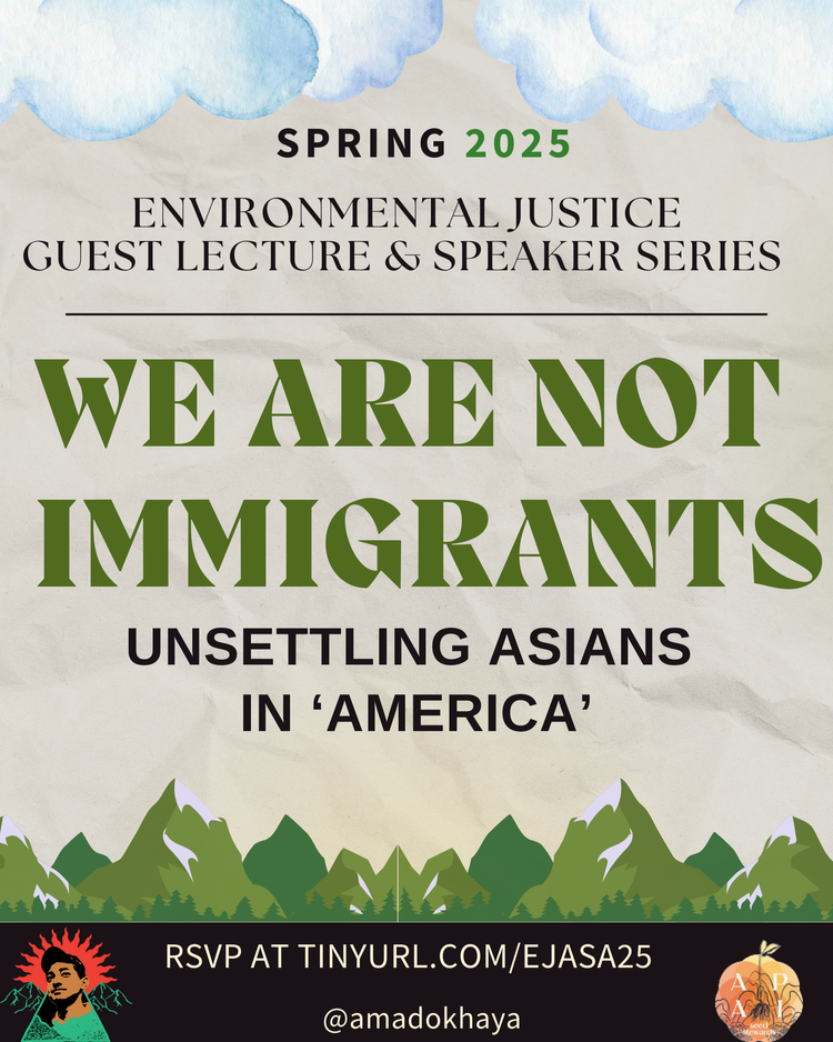 flyer for guest lecture series