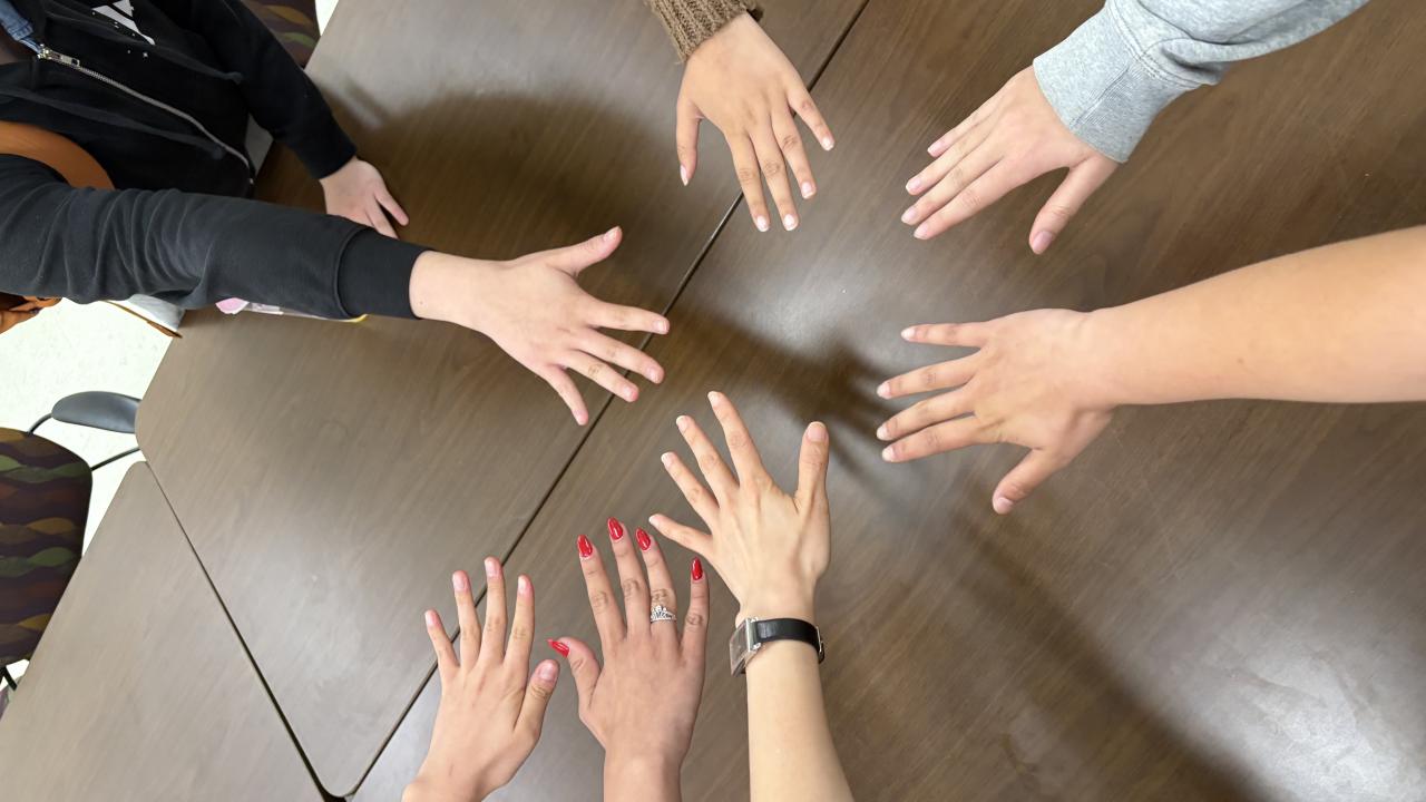 Photo of 6 hands